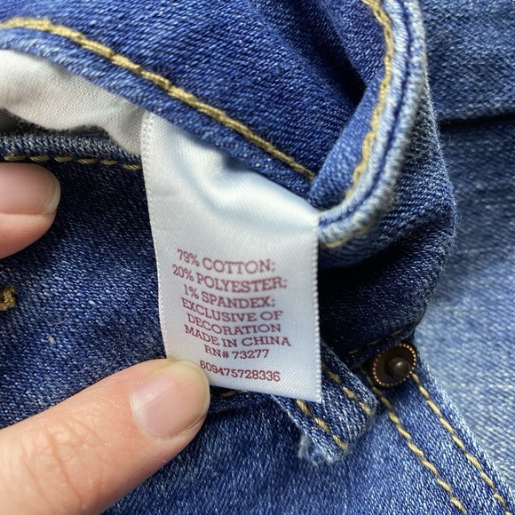 SO Stretch Shorts Womens 15 Blue Low Rise Shortie 2.5 Inch NWT - Picture 8 of 14